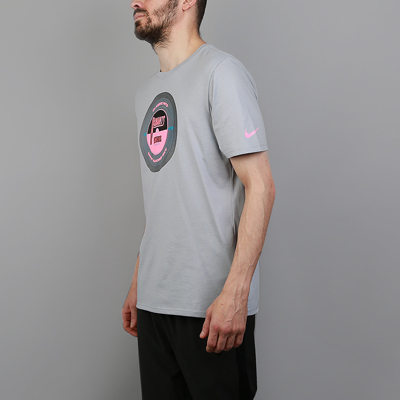 мужская серая футболка Nike Dry KD T-Shirt AJ2802-012 - цена, описание, фото 3